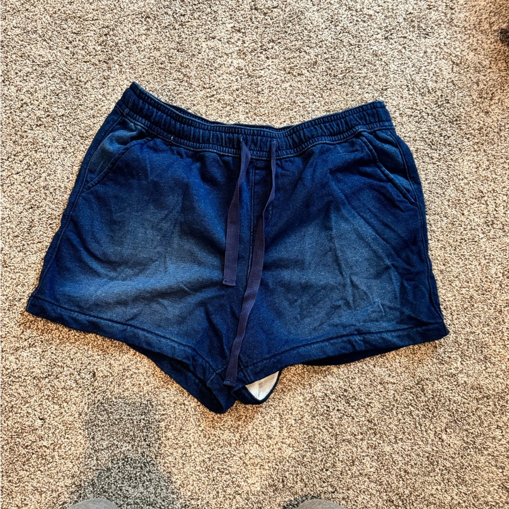 Lane Bryant Stretchy Denim Blue Shorts